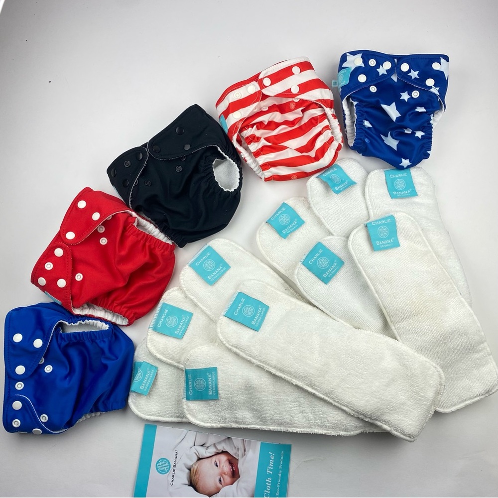 Charlie Banana Cloth Diaper Lot